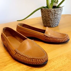 Vintage leather shoes 7m made in Brasil